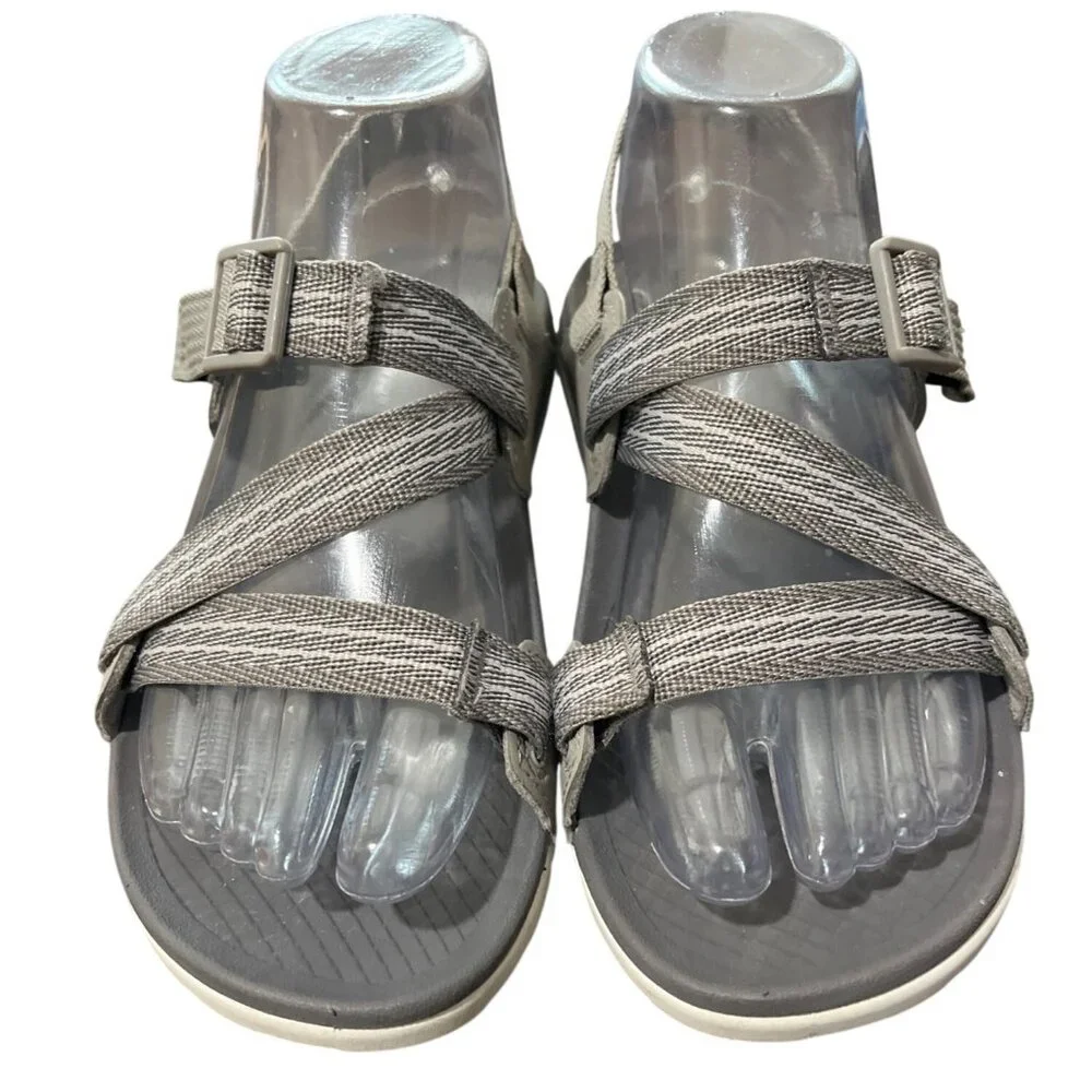 Chaco Lowdown Sandal Womens Durable & Lightweight Gray Size 7 - Picture 3 of 9